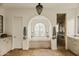 Luxurious bathroom features a soaking tub, tiled shower, and decorative lighting at 6640 E Kasba Cir, Paradise Valley, AZ 85253