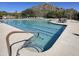 Bright swimming pool with a mountain backdrop and clear blue water at 7370 E Sunset Sky Cir, Scottsdale, AZ 85266