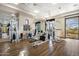 Modern gym featuring a variety of weight training machines and equipment at 7370 E Sunset Sky Cir, Scottsdale, AZ 85266