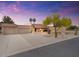 Beautiful single-story home featuring desert landscaping, mature tree, and a three-car garage at 7820 S Maple Ave, Tempe, AZ 85284