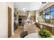 Modern kitchen featuring custom cabinetry, stainless steel appliances, and a large center island at 8145 E Tecolote Cir, Scottsdale, AZ 85266