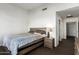 Bedroom featuring a comfortable bed and neutral tones at 1130 N 2Nd St # 103, Phoenix, AZ 85004