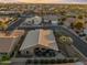 Aerial perspective of a home and neighborhood featuring mature landscaping at 14728 W Cheery Lynn Dr, Goodyear, AZ 85395