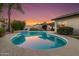 Relaxing pool with a pristine patio and lounge chairs, perfect for enjoying warm evenings at 14820 N 44Th Pl, Phoenix, AZ 85032