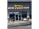 Paradise Juice shop with seating area available outside the storefront at 4850 E Desert Cove Ave # 333, Scottsdale, AZ 85254