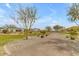 Gravel walking path in a well maintained and landscaped community at 1115 E Mcneil St, Phoenix, AZ 85042