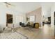 Elegant dining room featuring a modern table set and stylish wine rack at 23843 N 73Rd St, Scottsdale, AZ 85255