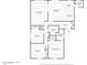 Detailed floor plan showcasing the layout of the home, including bedrooms, bathrooms, and living spaces at 2643 E Virginia Ave, Phoenix, AZ 85008