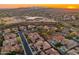 An aerial view of a Primary-planned community showcases neighborhood layout and access to local amenities at 30259 N 125Th Ln, Peoria, AZ 85383