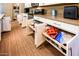 Well-organized kitchen with roll-out drawers and cabinets at 41124 W Rio Bravo Dr, Maricopa, AZ 85138