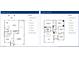 Detailed floor plan showcasing the layout of the first and second floor at 4169 W Eli Dr, San Tan Valley, AZ 85144