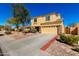 Beautiful two-story home with a spacious driveway and desert landscaping at 468 E Wolf Hollow Dr, Casa Grande, AZ 85122