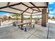 Shaded picnic area with tables, benches and shelter, ideal for community gatherings and outdoor dining at 4926 S Hemet St, Gilbert, AZ 85298