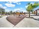 Neighborhood playground with various equipment and shaded seating areas for Gathering fun at 4926 S Hemet St, Gilbert, AZ 85298