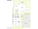 Detailed first floorplan highlighting layout, room dimensions, and kitchen features at 5711 S Quartz St, Gilbert, AZ 85298