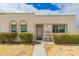 Charming home featuring desert landscaping, decorative metalwork, and a welcoming walkway at 5809 E Thomas Rd, Scottsdale, AZ 85251