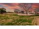 Community playground with lush green grass and walking path set under a beautiful sky at 7635 E Pampa Ave, Mesa, AZ 85212