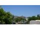 Scenic city view featuring lush greenery, blue skies and mountain backdrop at 8649 E Royal Palm Rd # 213, Scottsdale, AZ 85258