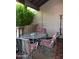 Cozy patio with outdoor seating, perfect for relaxing and enjoying the view at 8649 E Royal Palm Rd # 213, Scottsdale, AZ 85258