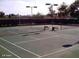 A well-maintained community tennis court provides residents with an opportunity for exercise and recreation at 8649 E Royal Palm Rd # 213, Scottsdale, AZ 85258