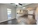 Bright open concept living space with modern floors, neutral paint and lots of light at 10562 W Campana Dr, Sun City, AZ 85351