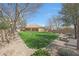 A lush green backyard at 2050 N 144Th Dr, Goodyear, AZ 85395