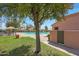 Enjoy resort-style living with access to a sparkling community pool and lounge chairs at 2050 N 144Th Dr, Goodyear, AZ 85395