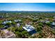 Beautiful aerial view of the community with lush desert vegetation on a bright day at 27467 N 75Th Way, Scottsdale, AZ 85266