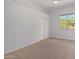 Bedroom featuring large closet and views of the exterior at 27467 N 75Th Way, Scottsdale, AZ 85266