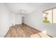 Bedroom with wood floors and exterior view at 27467 N 75Th Way, Scottsdale, AZ 85266