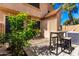 Outdoor patio with seating and views of the surrounding property at 7977 W Wacker Rd # 171, Peoria, AZ 85381