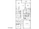 Detailed floor plan showing layout of bedrooms, bathrooms, kitchen, and living areas at 8420 S 69Th Ln, Laveen, AZ 85339