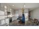 Beautiful kitchen with granite countertops, stainless steel appliances, and white cabinetry at 8420 S 69Th Ln, Laveen, AZ 85339
