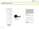 Interior door, hardware, and paint selections for a modern home design at 8730 E Tether Trl, Scottsdale, AZ 85255