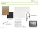 Features for new laundry room including wood cabinets, quartz countertop, stainless steel faucet and sink, backsplash and cabinet pull at 8730 E Tether Trl, Scottsdale, AZ 85255