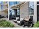 Inviting patio features outdoor seating, barbecue, and views of the surrounding architecture at 120 E Rio Salado Pkwy # 101, Tempe, AZ 85281