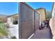 A private backyard featuring a patio, landscaping, and fence for added security at 21857 N Gibson Dr, Maricopa, AZ 85139