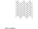 Sample of a herringbone patterned backsplash tile at 22961 E Twin Acres Dr, Queen Creek, AZ 85142