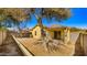 Fenced backyard, ready for your custom landscape design at 2725 W Silver Creek Ln, San Tan Valley, AZ 85144