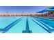 Community pool with lap lanes at 2725 W Silver Creek Ln, San Tan Valley, AZ 85144
