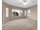 Unfurnished bedroom with natural light shining through large windows and cozy carpet at 5265 S Dante --, Mesa, AZ 85212
