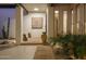 Inviting entryway showcasing artistic details, tiled accents, and natural light at 8720 E Via De Dorado --, Scottsdale, AZ 85258