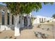 Charming front yard with desert landscaping enhances the appeal of this single-story home at 8720 E Via De Dorado --, Scottsdale, AZ 85258