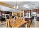 A dining room opens to the living room and a gourmet kitchen at 9952 W Jessie Ln, Peoria, AZ 85383