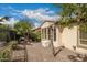 Private backyard with desert landscaping, providing a serene and low-maintenance outdoor space at 1805 E Atole Pl, Queen Creek, AZ 85140