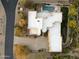 Aerial view of the house with a backyard pool at 24019 N 112Th Pl, Scottsdale, AZ 85255