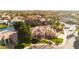 Scenic community aerial view featuring mature trees, and multiple lake access points at 3441 S Camellia Pl, Chandler, AZ 85248