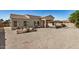 Spacious backyard featuring gravel, covered patio with pergola, and a swing at 4602 E Firestone Dr, Chandler, AZ 85249