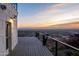 Beautiful outdoor balcony offering a panoramic cityscape view and metal railing at 4959 E Red Rock Dr, Phoenix, AZ 85018