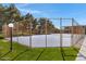 Fenced basketball court in a well-maintained community setting at 5848 W Gelding Dr, Glendale, AZ 85306